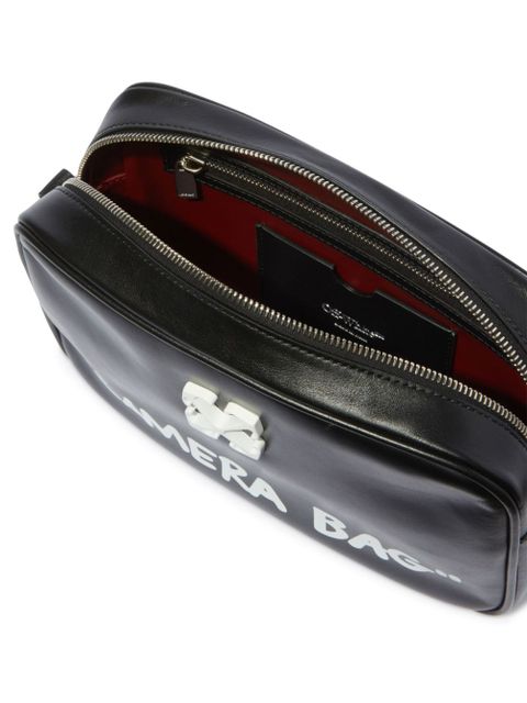 Off-White medium Jitney Quote shoulder bag - Black