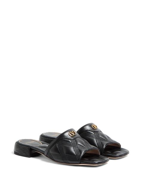 Valentino Garavani 20mm Quiltie 67 sandals - Black - zdjęcie produktu nr 2
