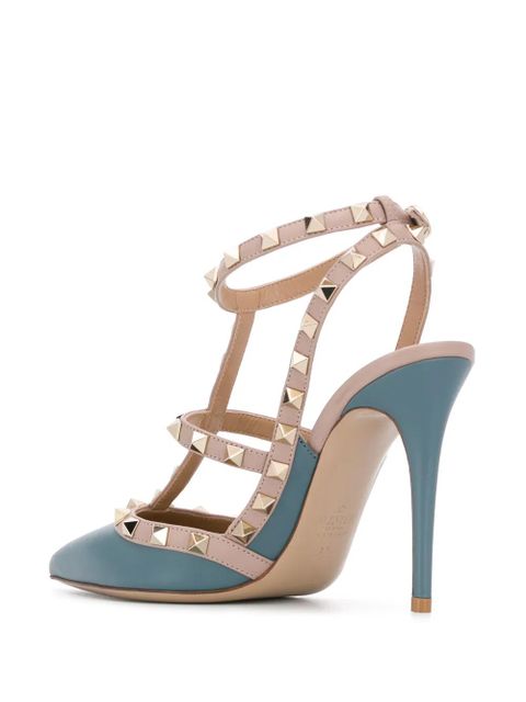 Valentino Garavani Rockstud 110mm pumps - Blue