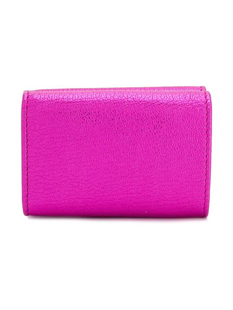 Balenciaga logo print bifold wallet - Purple - zdjęcie produktu nr 2