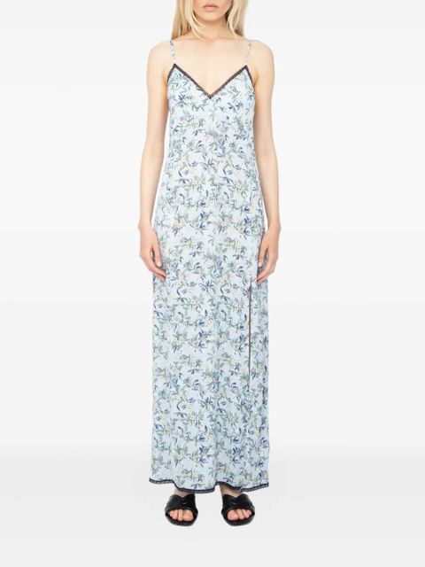Zadig&Voltaire Ramelil maxi dress - Blue