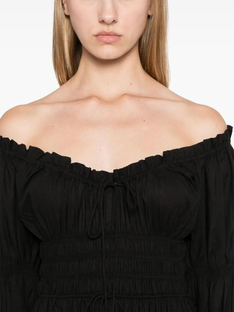 DÔEN Ischia midi dress - Black