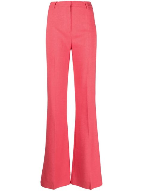 ETRO mid-rise flared trousers - Pink - zdjęcie produktu nr 1