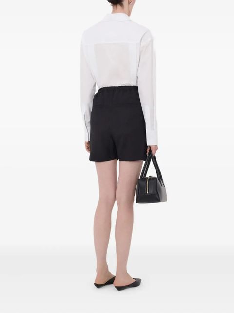 LouLou de Saison Ivan elasticated shorts - Black