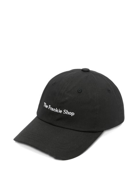 The Frankie Shop logo-embroidered baseball cap - Black - zdjęcie produktu nr 1