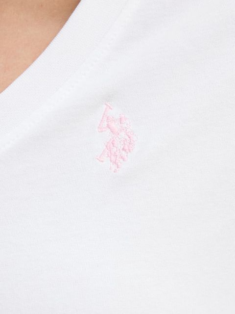 U.S. Polo Assn. t-shirt bawełniany V-NECK