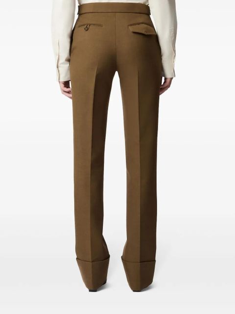 Tod's pressed-crease straight trousers - Brown - zdjęcie produktu nr 2
