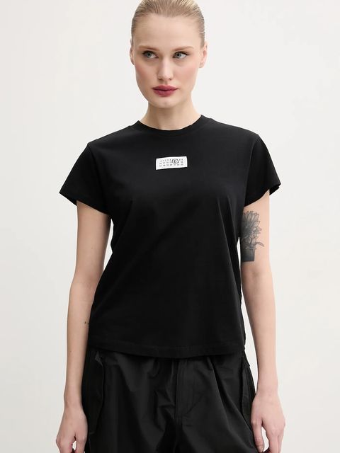 MM6 Maison Margiela t-shirt bawełniany - zdjęcie produktu nr 2