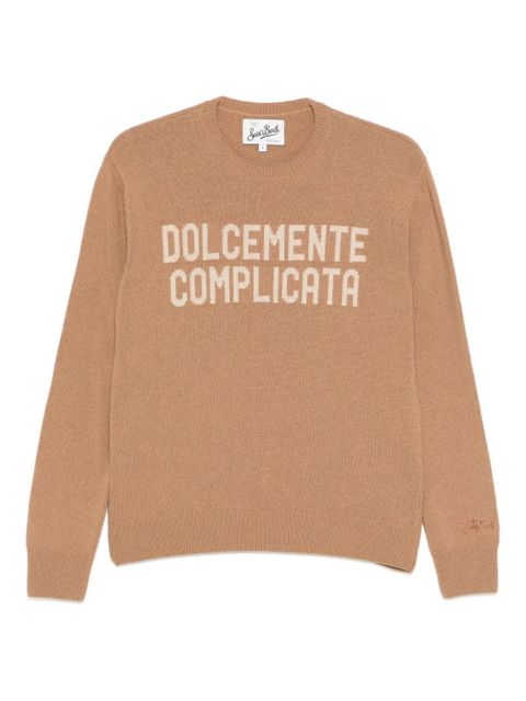 MC2 Saint Barth Dolcemente Complicata round-neck sweater - Brown - zdjęcie produktu nr 1