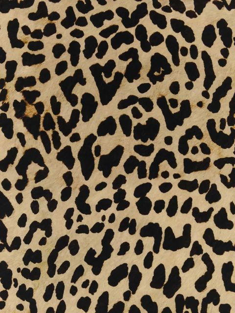 Valentino Garavani leopard-print silk scarf - Brown - zdjęcie produktu nr 2