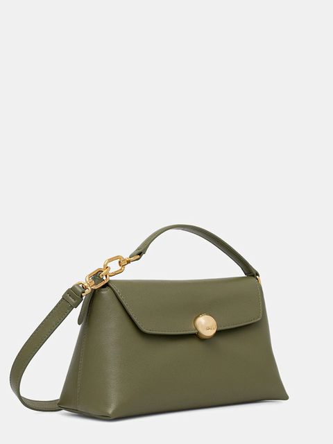 Furla torebka skórzana Sfera Soft mini kolor zielony WE00881 BX2269 4555S