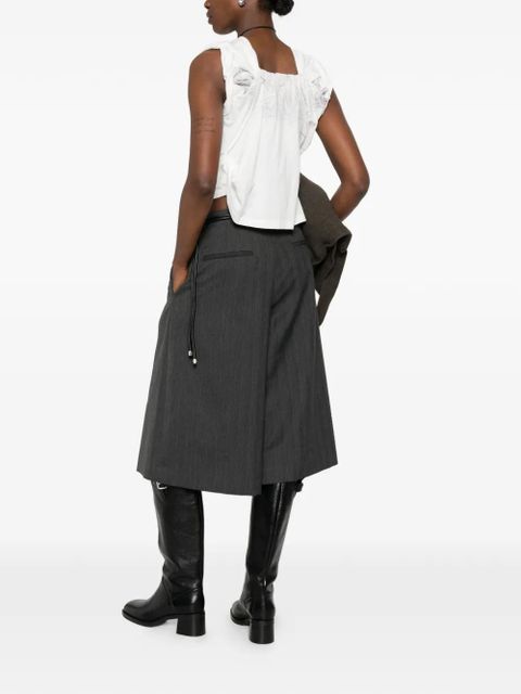 OUR LEGACY Twisted short-sleeves T-shirt - White - zdjęcie produktu nr 2