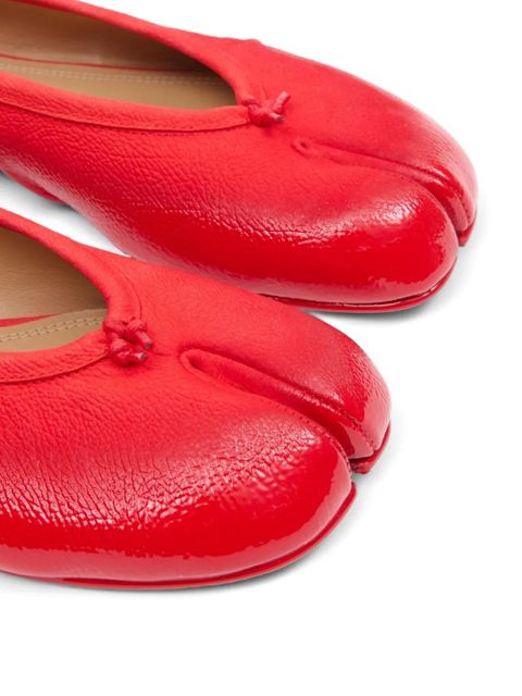 Maison Margiela tabi ballerina - Red