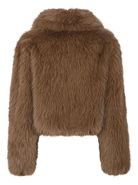 The Frankie Shop Hope fur jacket - Brown - zdjęcie produktu nr 2