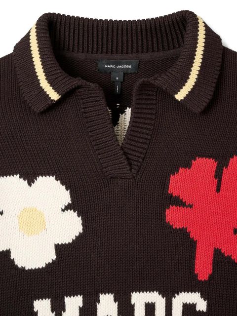 Marc Jacobs jacquard-motif sweater - Brown