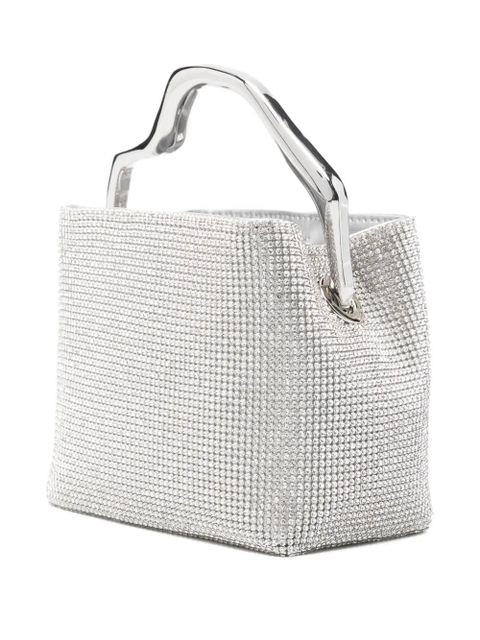Cult Gaia Solene mini tote bag - Silver