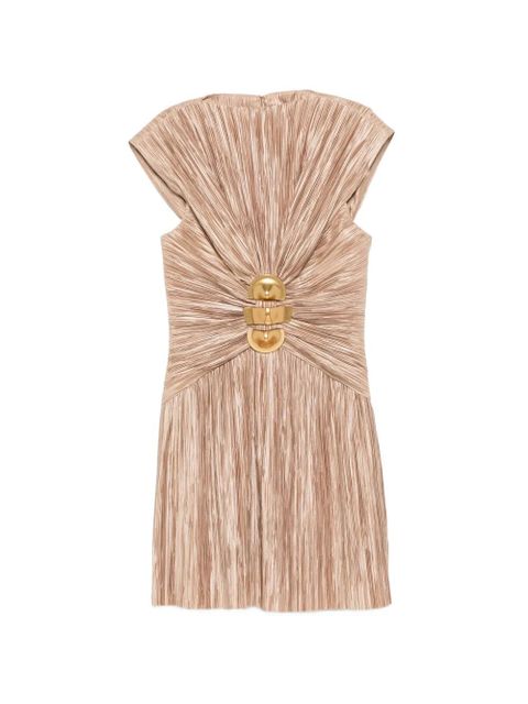 Cult Gaia Andromeda pleated mini dress - Neutrals - zdjęcie produktu nr 1