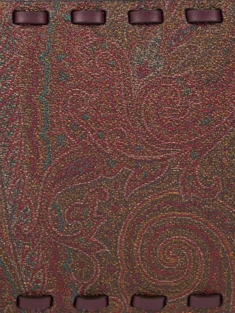 ETRO Arnica paisley-patterned crossbody bag - Brown