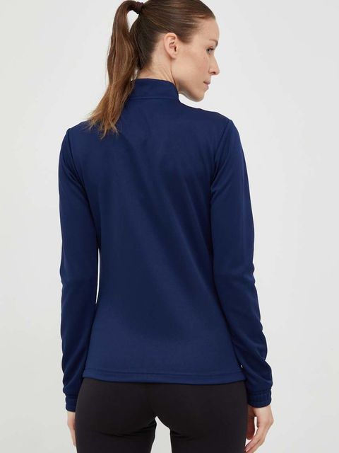 adidas Performance bluza treningowa Entrada 22 damska kolor granatowy gładka H57483