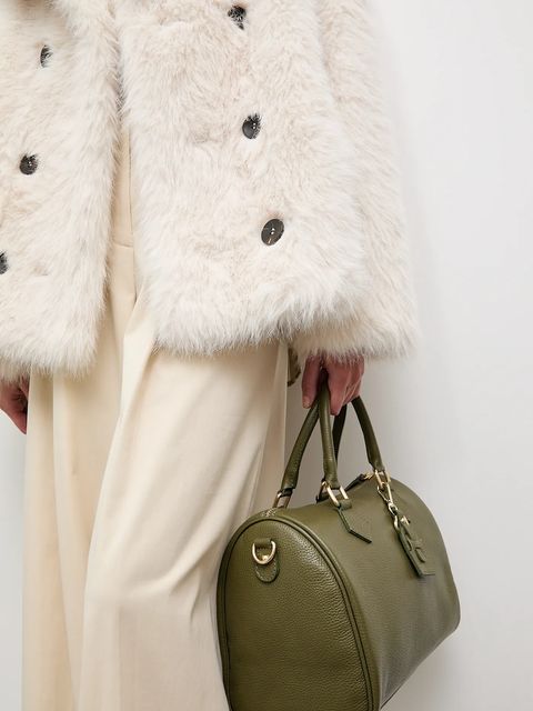 Answear.LAB płaszcz kolor beżowy