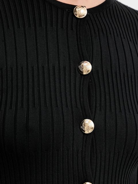 Marciano by Guess kardigan JANET damski kolor czarny lekki 5YGR33 5881Z