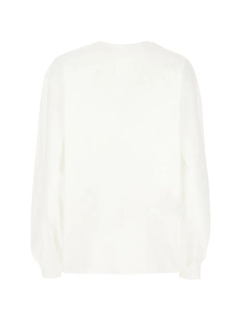 GANNI Felpe graphic print T-shirt - White - zdjęcie produktu nr 2