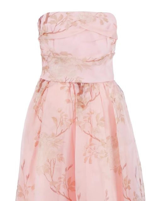 Max Mara Dominio floral-print dress - Pink