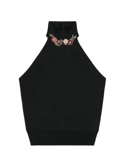 Givenchy embellished halterneck top - Black - zdjęcie produktu nr 1