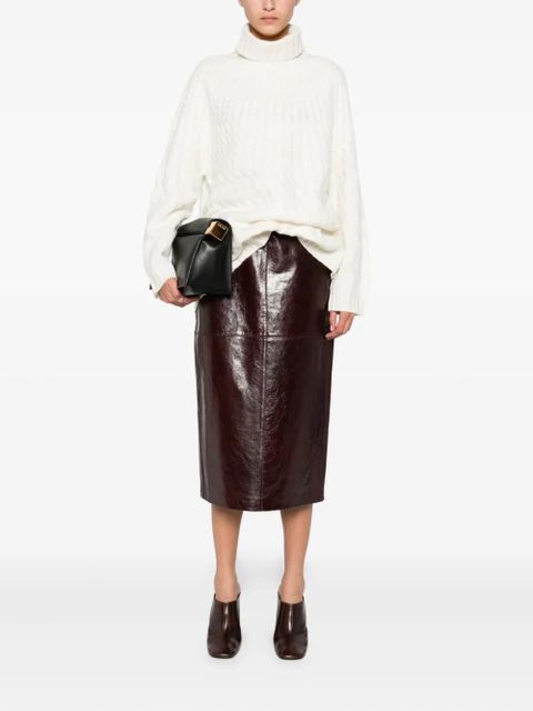 Altuzarra cable-knit turtleneck sweater - Neutrals - zdjęcie produktu nr 2