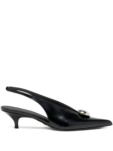 Proenza Schouler leather heeled pumps - Black - zdjęcie produktu nr 1