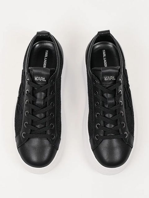 Karl Lagerfeld sneakersy KOBO III damskie kolor czarny KL65011F