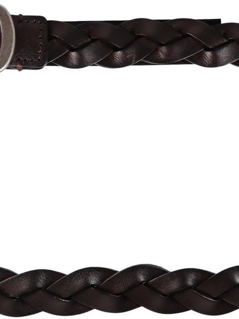 Weekend Max Mara braided-design belt - Brown - zdjęcie produktu nr 2