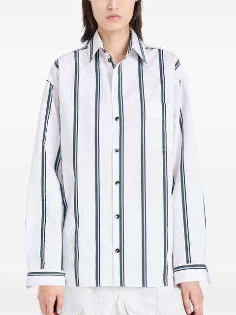 Proenza Schouler Alia striped shirt - White