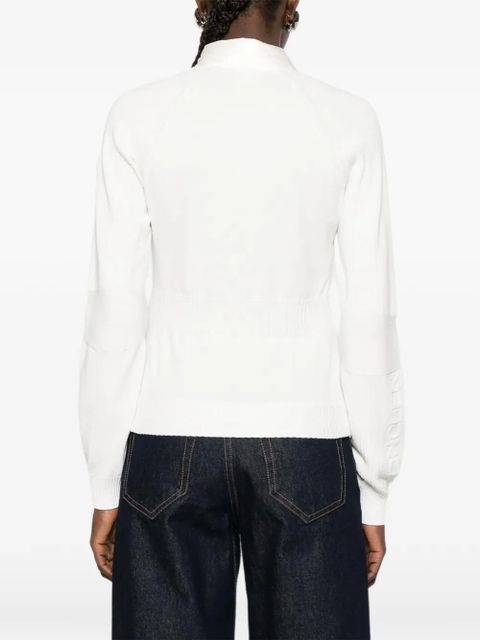 Moncler Grenoble zipped panelled jacket - White