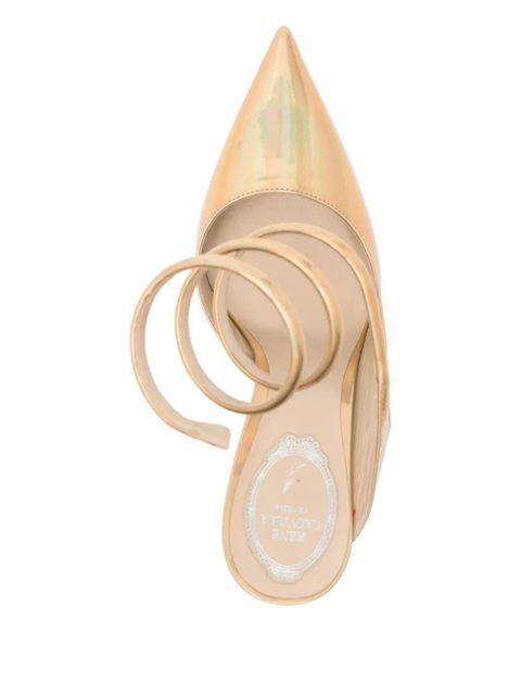 René Caovilla Cleo pumps - Yellow