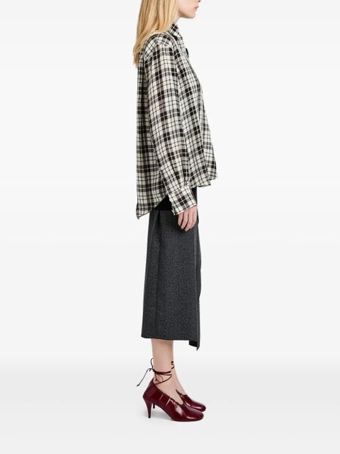 Proenza Schouler checked shirt - Black