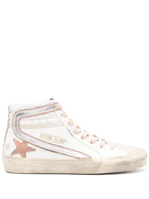 Golden Goose Slide high-top sneakers - White - zdjęcie produktu nr 1