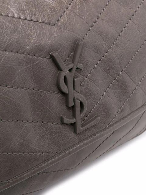 Saint Laurent medium Niki shoulder bag - Grey