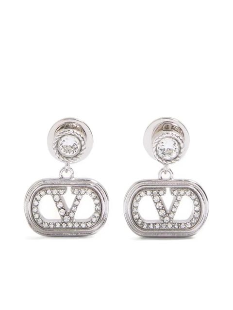 Valentino Garavani VLogo Signature earrings - Silver - zdjęcie produktu nr 1