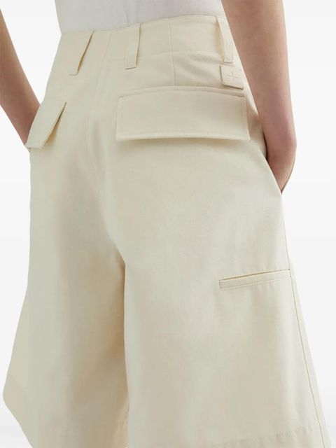 Jil Sander cotton shorts - Neutrals