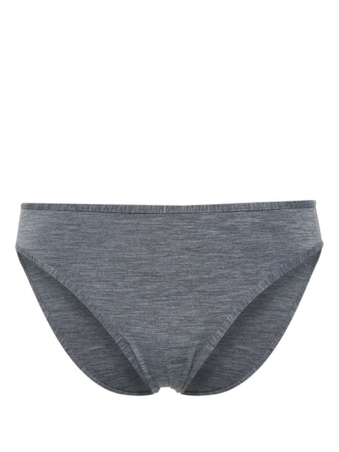 TOTEME mélange-effect bikini bottom - Grey - zdjęcie produktu nr 1