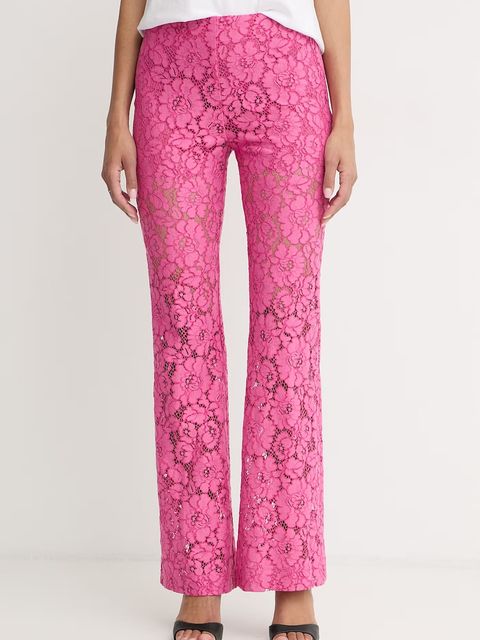 Pinko spodnie dzwony damskie koronkowe - zdjęcie produktu nr 1