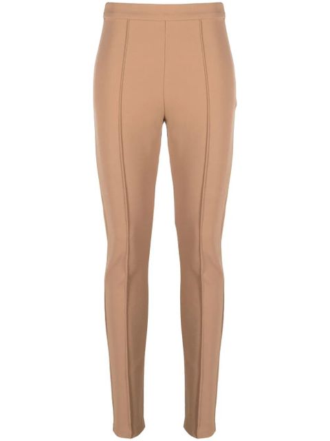 Max Mara seam-detail high-waist leggings - Neutrals - zdjęcie produktu nr 1
