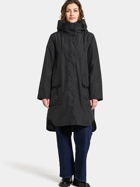 Didriksons parka AIKO kolor czarny zimowa 505928 - zdjęcie produktu nr 1