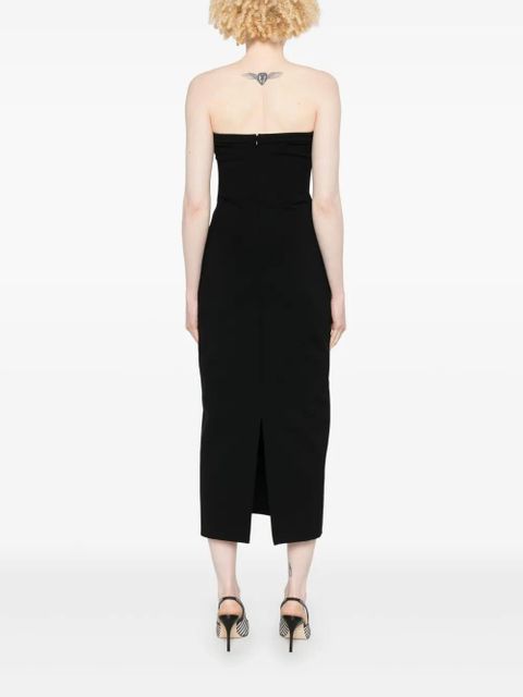 STAUD Beekman midi dress - Black - zdjęcie produktu nr 2