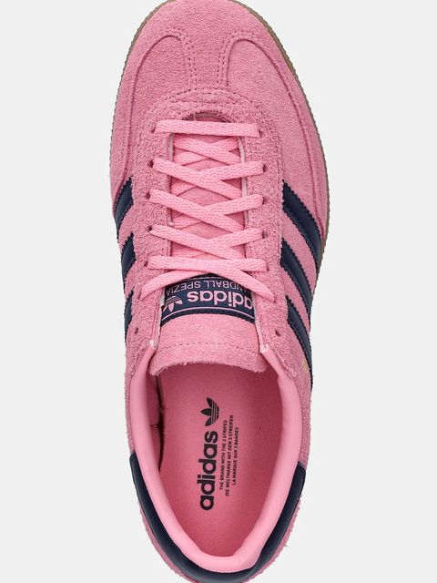 adidas Originals sneakersy zamszowe Handball Spezial Bold damskie kolor różowy IH9184