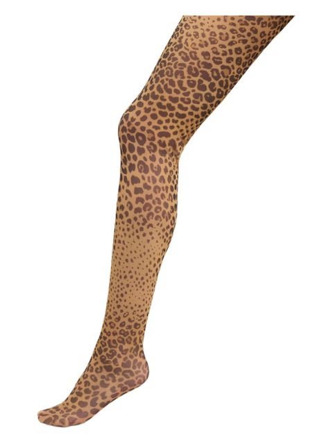 ETRO animal-patterned tights - Neutrals - zdjęcie produktu nr 1