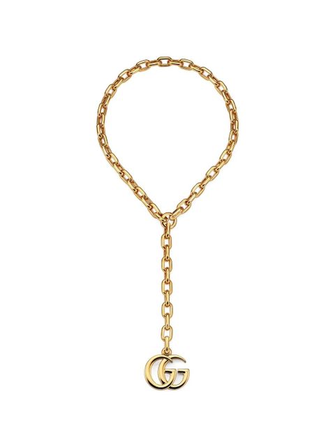 Gucci GG-pendant chain necklace - Gold - zdjęcie produktu nr 1