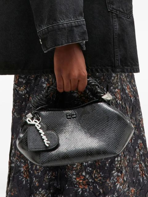 GANNI heart-shaped charm - Black - zdjęcie produktu nr 2