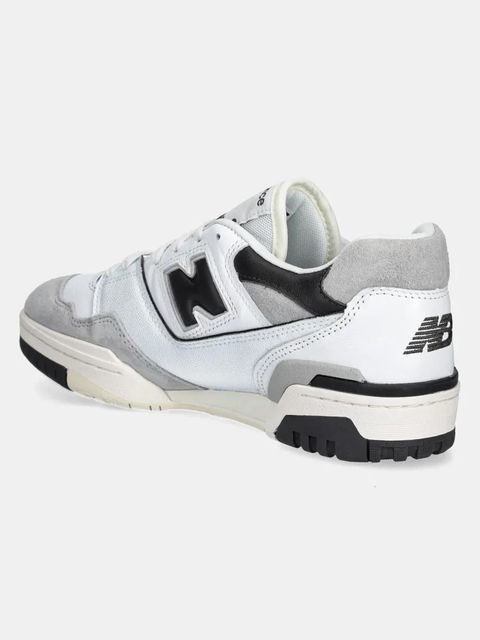 New Balance sneakersy skórzane 550 kolor biały BB550GWB